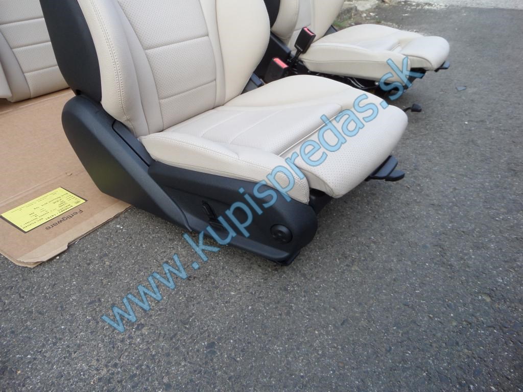 Predné-zadné kožené sedačky MERCEDES C W205 KOMBI